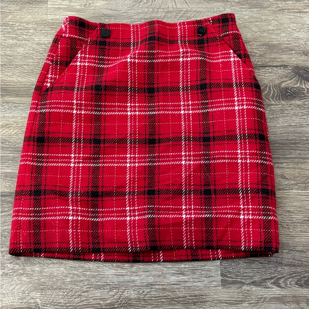 Talbots Petites Wool Blend Skirt NWOT